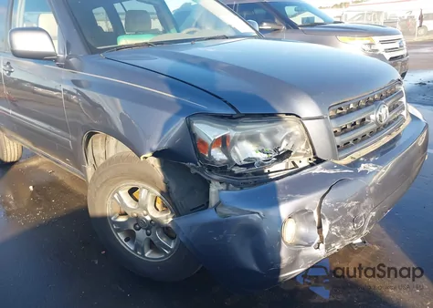 2007 Toyota Highlander V6 z USA, uszkodzony, nr VIN JTEGP21A370148145